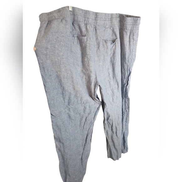 Athleta Cabo Wide Leg 100% Linen Pant, Women's Size 26 - Picture 4 of 7